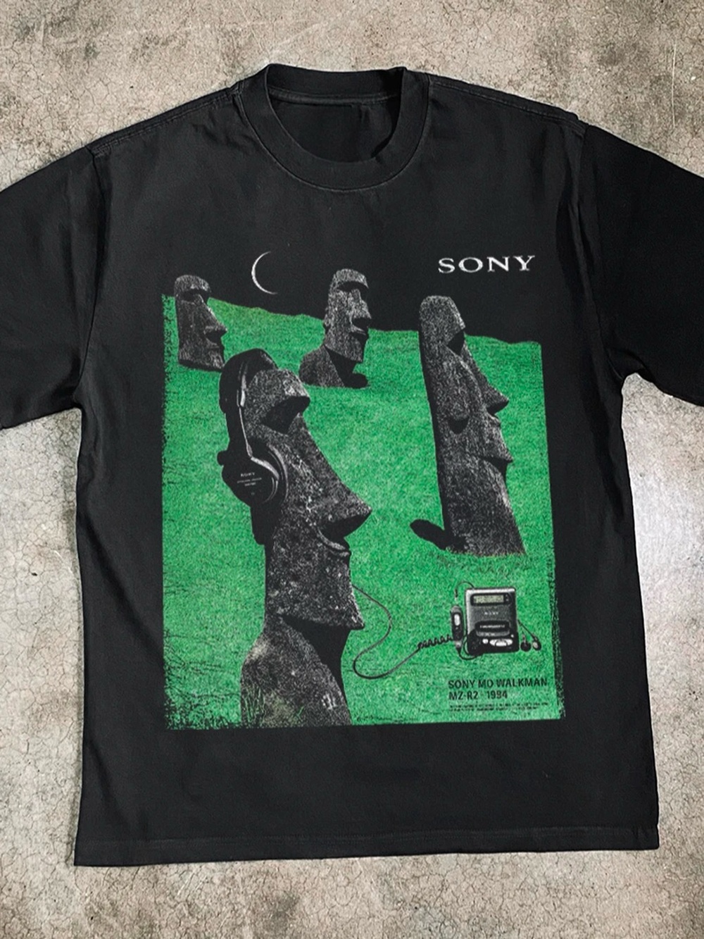 Sony MD Easter Island 1994 Graphic T-Shirt